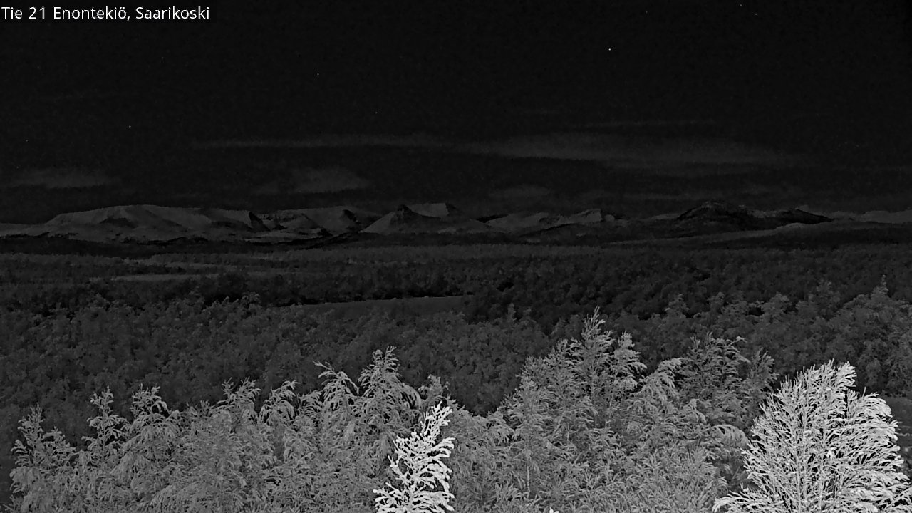 Kelikamerat Kuva Tie 21 Enontekiö, Saarikoski, Enontekiö, Lappi