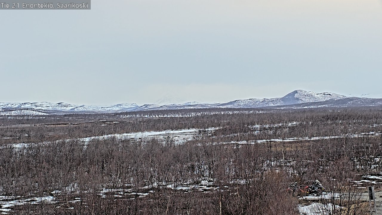 Kelikamerat Kuva Tie 21 Enontekiö, Saarikoski, Enontekiö, Lappi