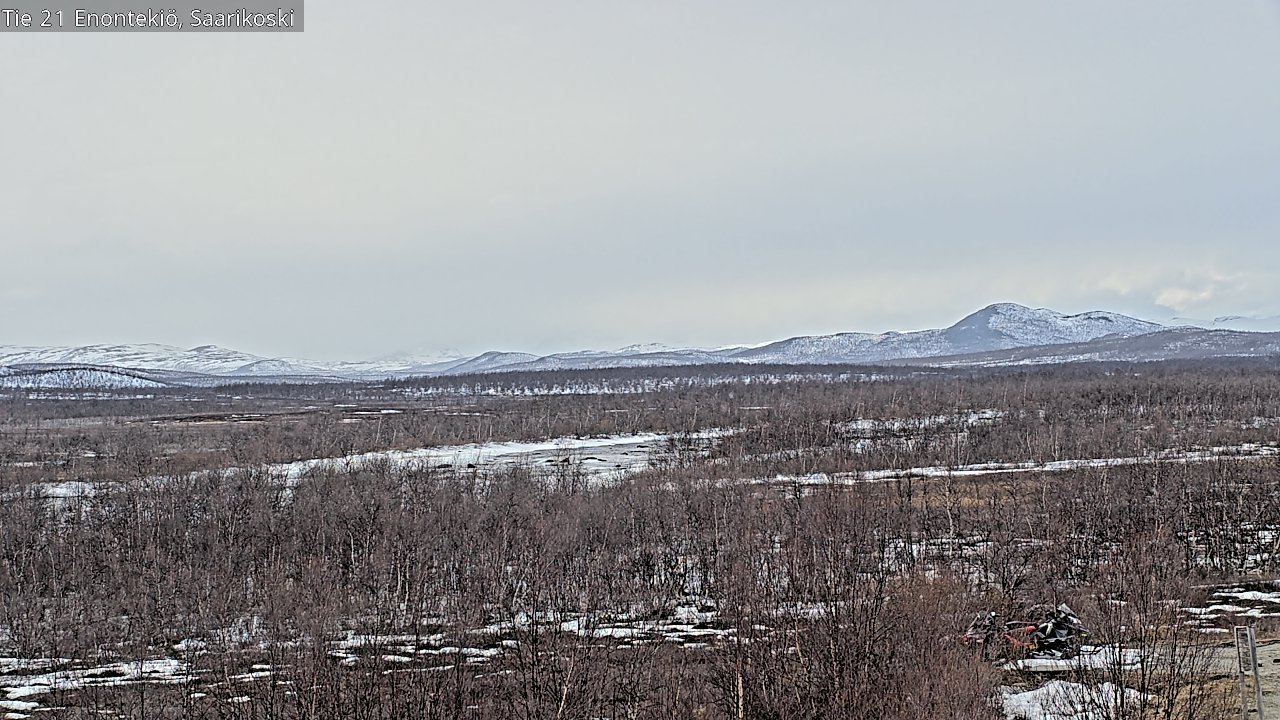 Kelikamerat Kuva Tie 21 Enontekiö, Saarikoski, Enontekiö, Lappi