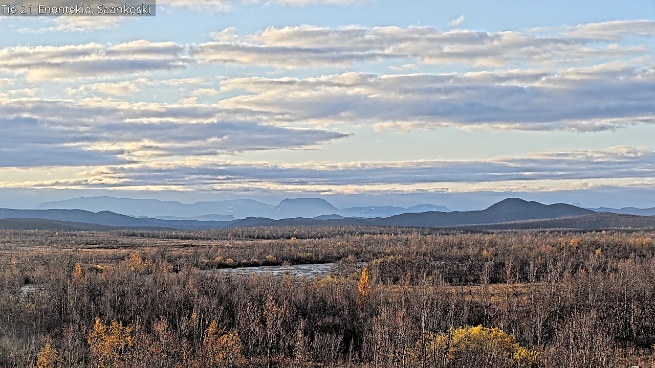 Kelikamerat Kuva Tie 21 Enontekiö, Saarikoski, Enontekiö, Lappi