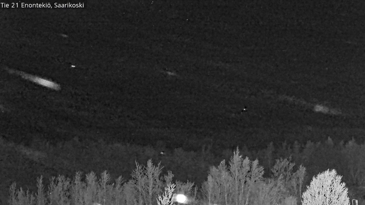 Weather Camera Image Väg 21 Enontekis, Saarikoski, Enontekiö, Lappi