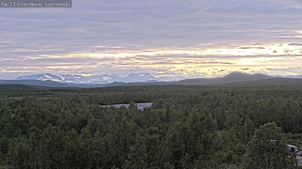 Kelikamerat Kuva Tie 21 Enontekiö, Saarikoski, Enontekiö, Lappi