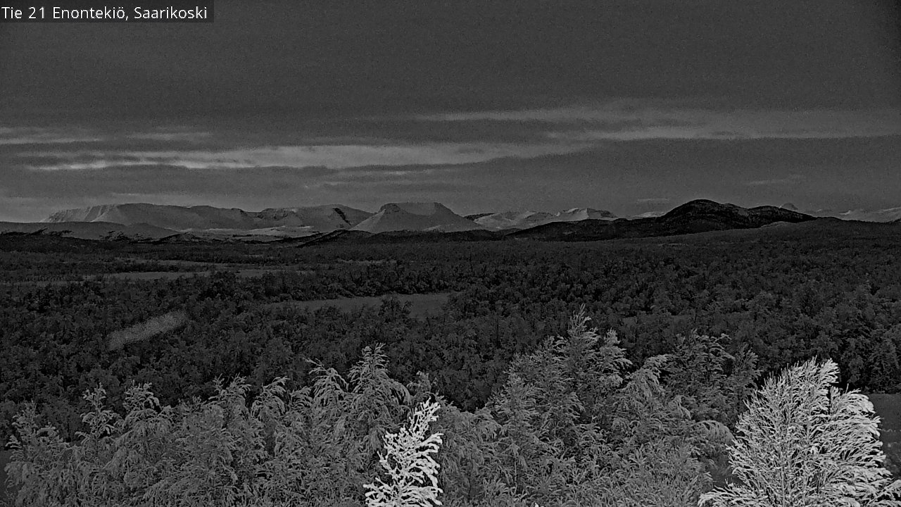 Kelikamerat Kuva Tie 21 Enontekiö, Saarikoski, Enontekiö, Lappi