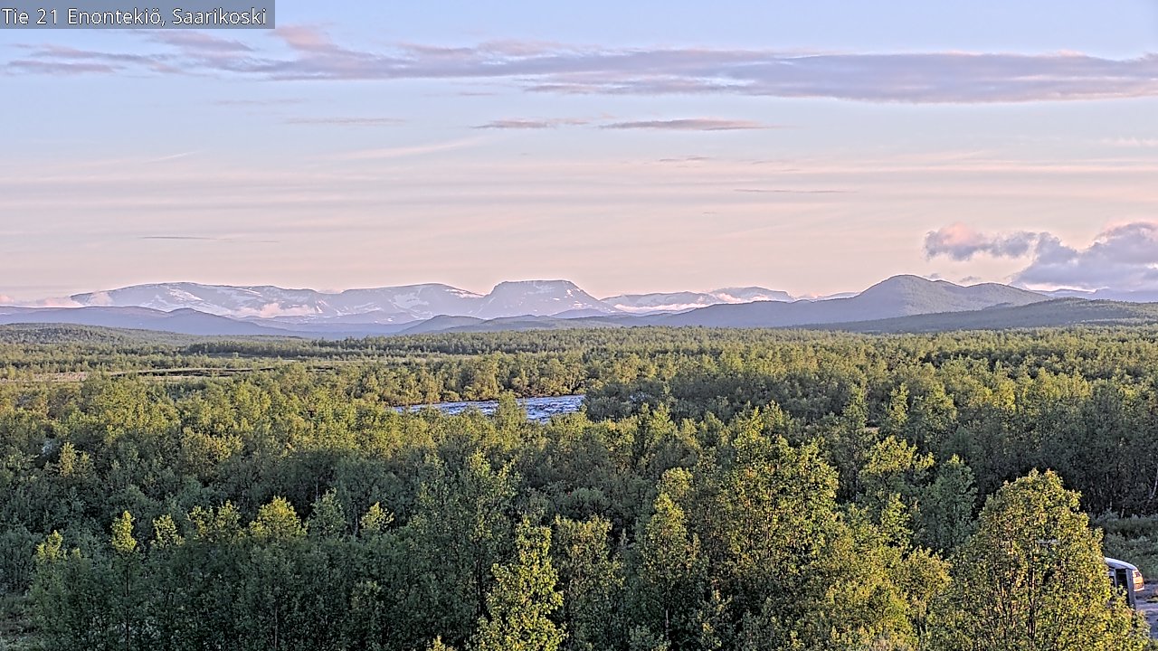 Kelikamerat Kuva Tie 21 Enontekiö, Saarikoski, Enontekiö, Lappi