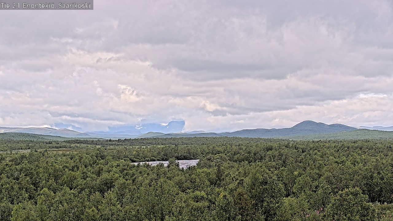 Kelikamerat Kuva Tie 21 Enontekiö, Saarikoski, Enontekiö, Lappi