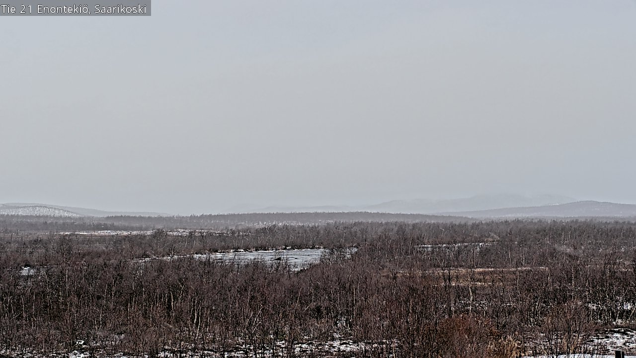 Kelikamerat Kuva Tie 21 Enontekiö, Saarikoski, Enontekiö, Lappi