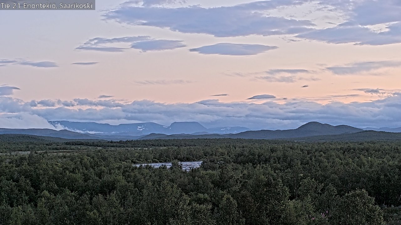 Kelikamerat Kuva Tie 21 Enontekiö, Saarikoski, Enontekiö, Lappi