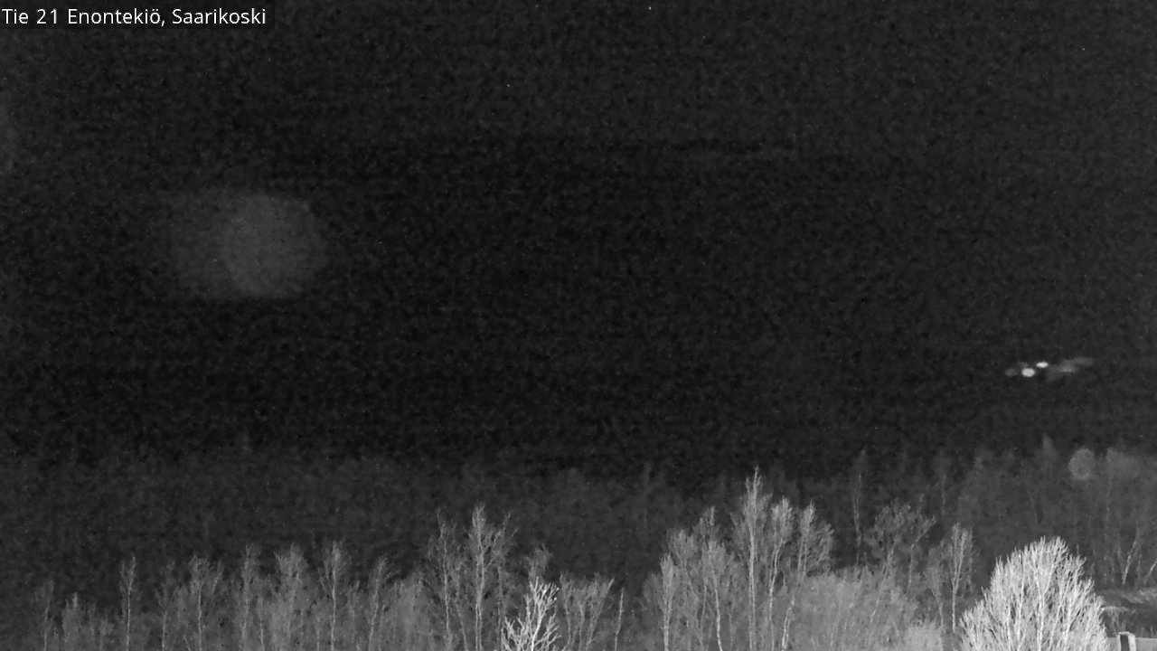 Weather Camera Image Väg 21 Enontekis, Saarikoski, Enontekiö, Lappi