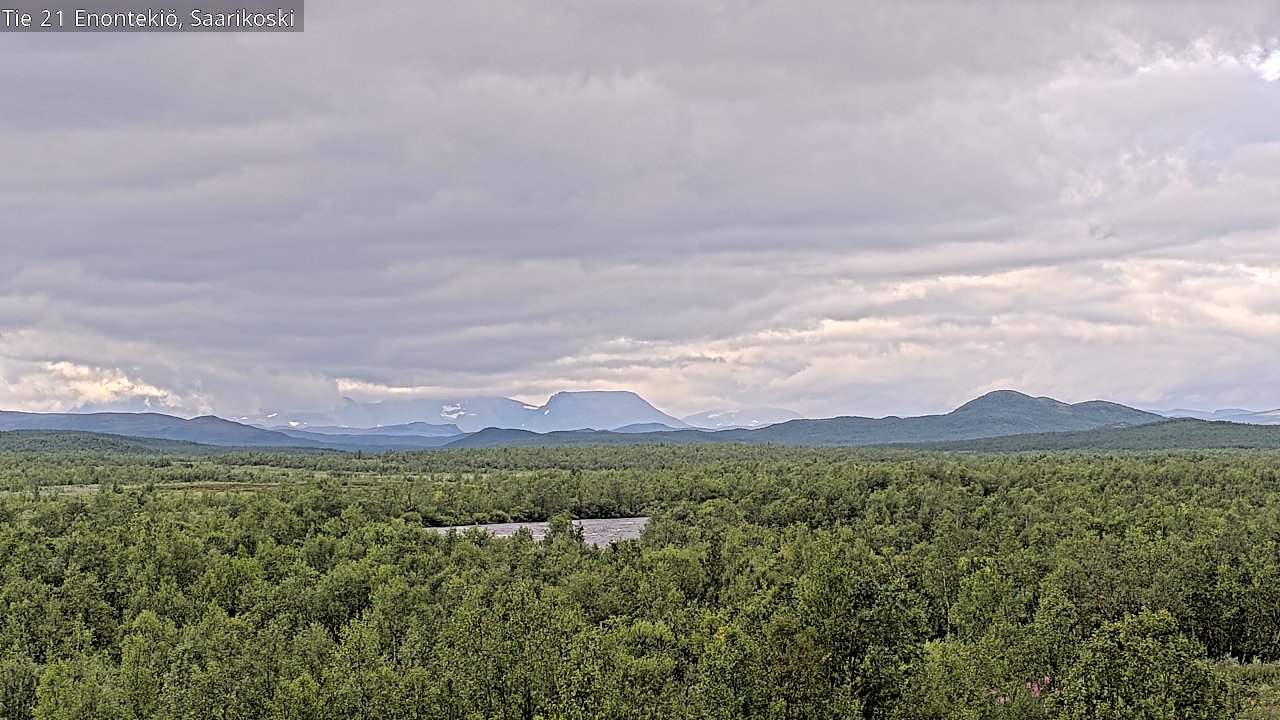 Kelikamerat Kuva Tie 21 Enontekiö, Saarikoski, Enontekiö, Lappi