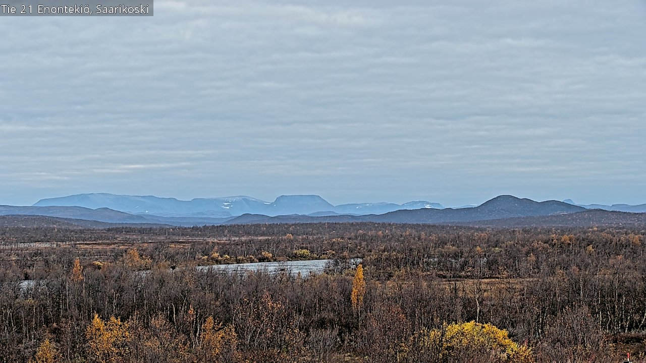 Kelikamerat Kuva Tie 21 Enontekiö, Saarikoski, Enontekiö, Lappi