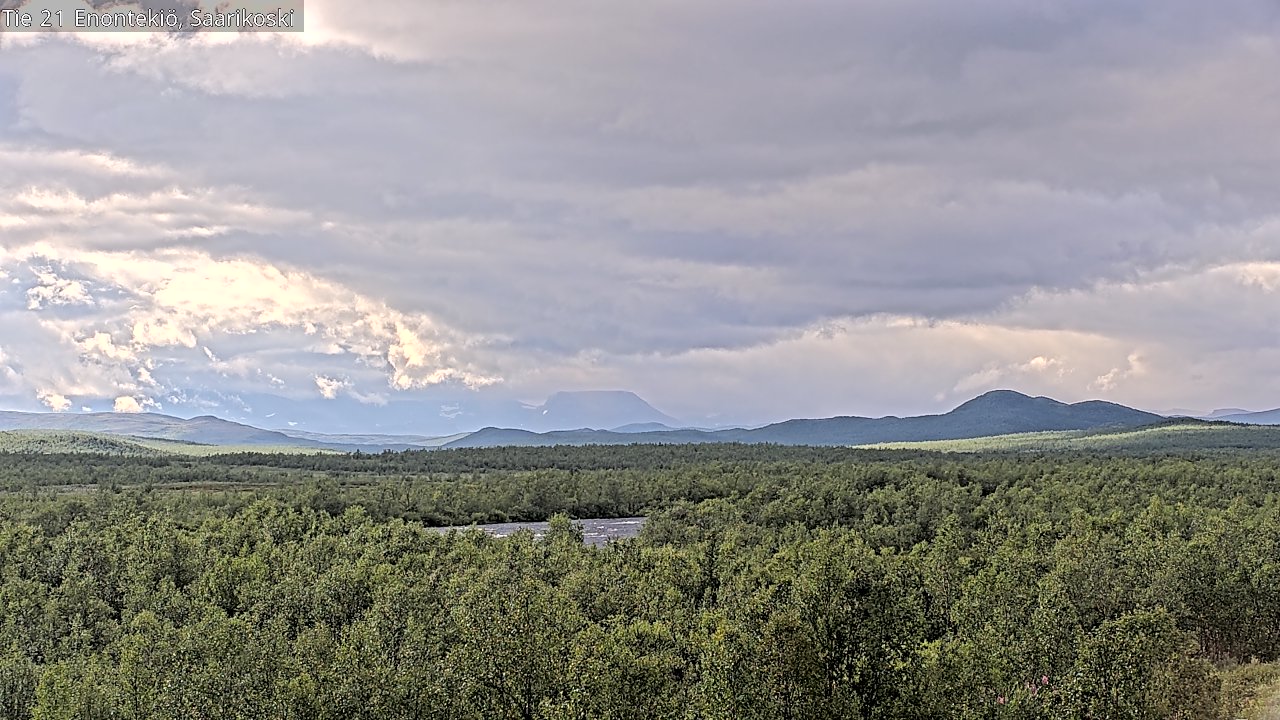 Kelikamerat Kuva Tie 21 Enontekiö, Saarikoski, Enontekiö, Lappi