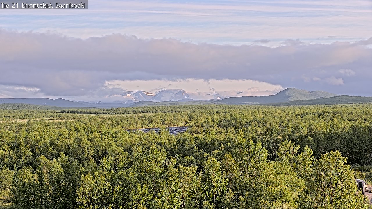 Kelikamerat Kuva Tie 21 Enontekiö, Saarikoski, Enontekiö, Lappi