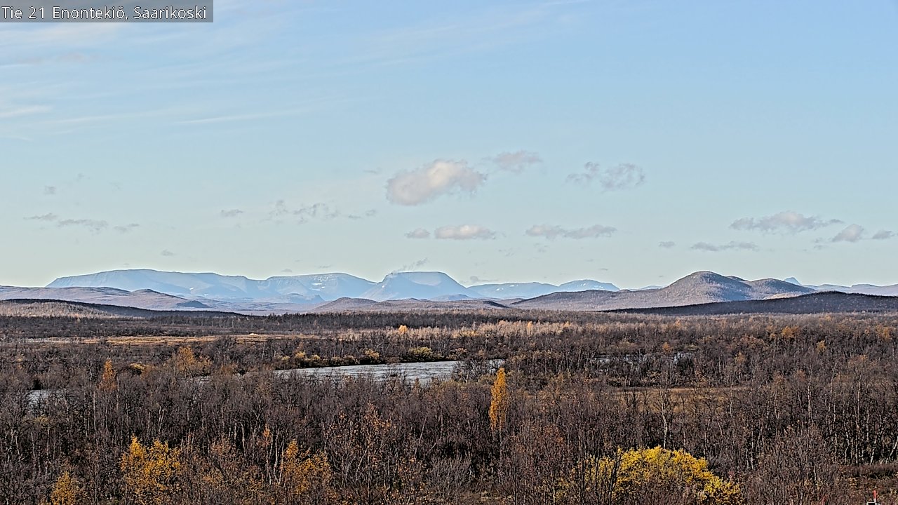 Kelikamerat Kuva Tie 21 Enontekiö, Saarikoski, Enontekiö, Lappi