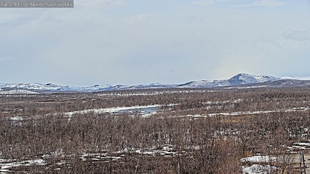Kelikamerat Kuva Tie 21 Enontekiö, Saarikoski, Enontekiö, Lappi