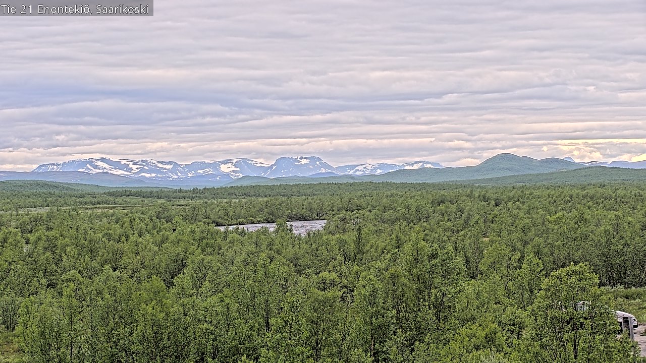 Kelikamerat Kuva Tie 21 Enontekiö, Saarikoski, Enontekiö, Lappi