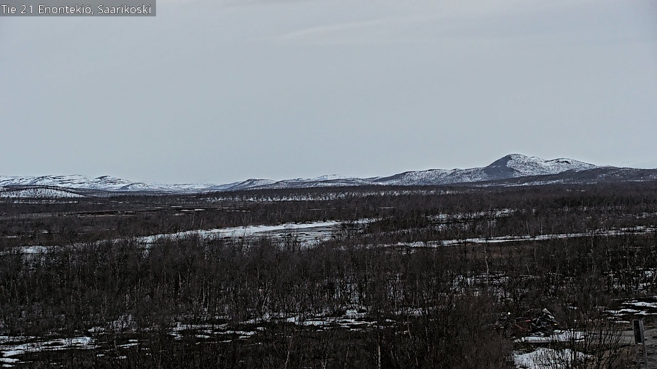 Kelikamerat Kuva Tie 21 Enontekiö, Saarikoski, Enontekiö, Lappi