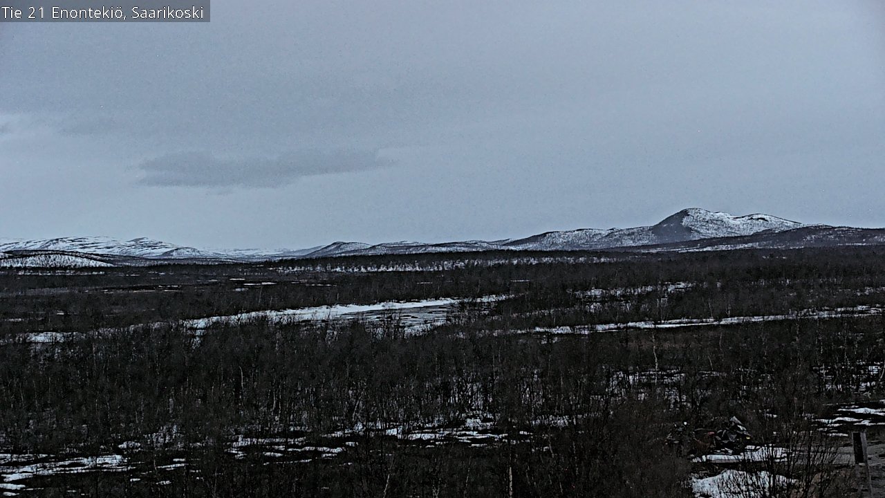 Kelikamerat Kuva Tie 21 Enontekiö, Saarikoski, Enontekiö, Lappi