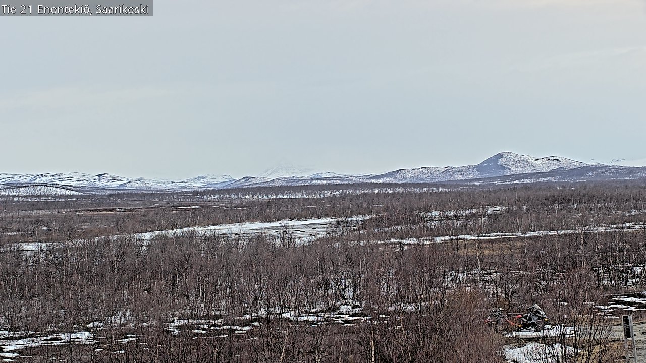 Kelikamerat Kuva Tie 21 Enontekiö, Saarikoski, Enontekiö, Lappi