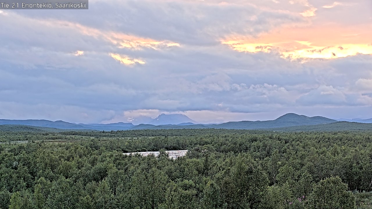 Kelikamerat Kuva Tie 21 Enontekiö, Saarikoski, Enontekiö, Lappi