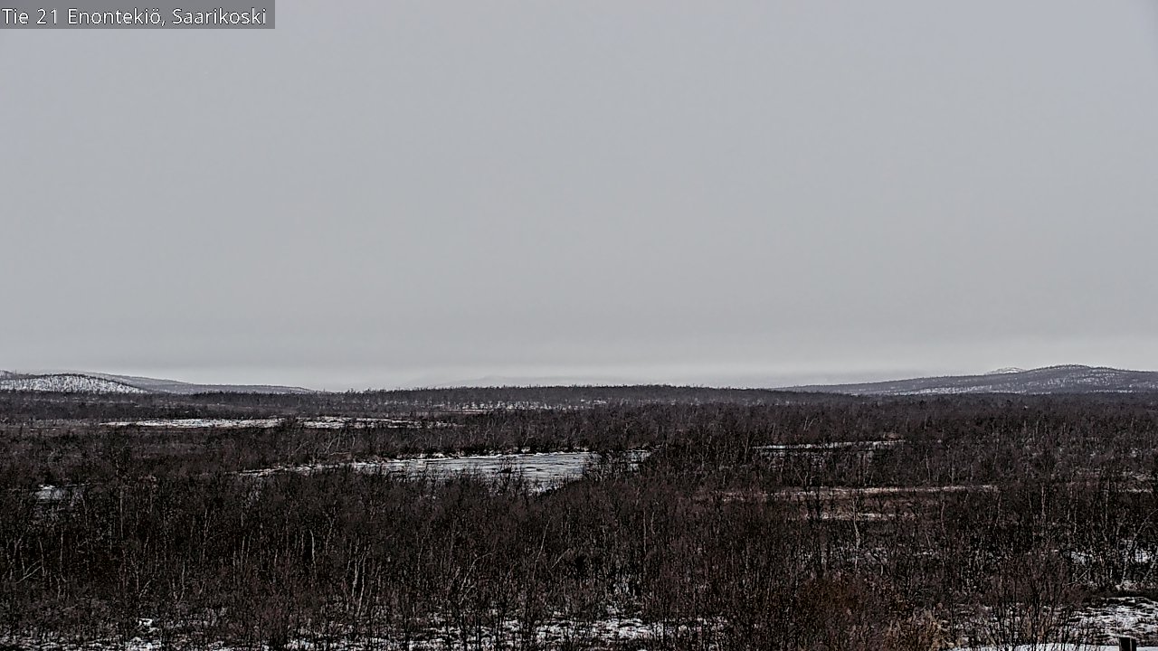 Kelikamerat Kuva Tie 21 Enontekiö, Saarikoski, Enontekiö, Lappi