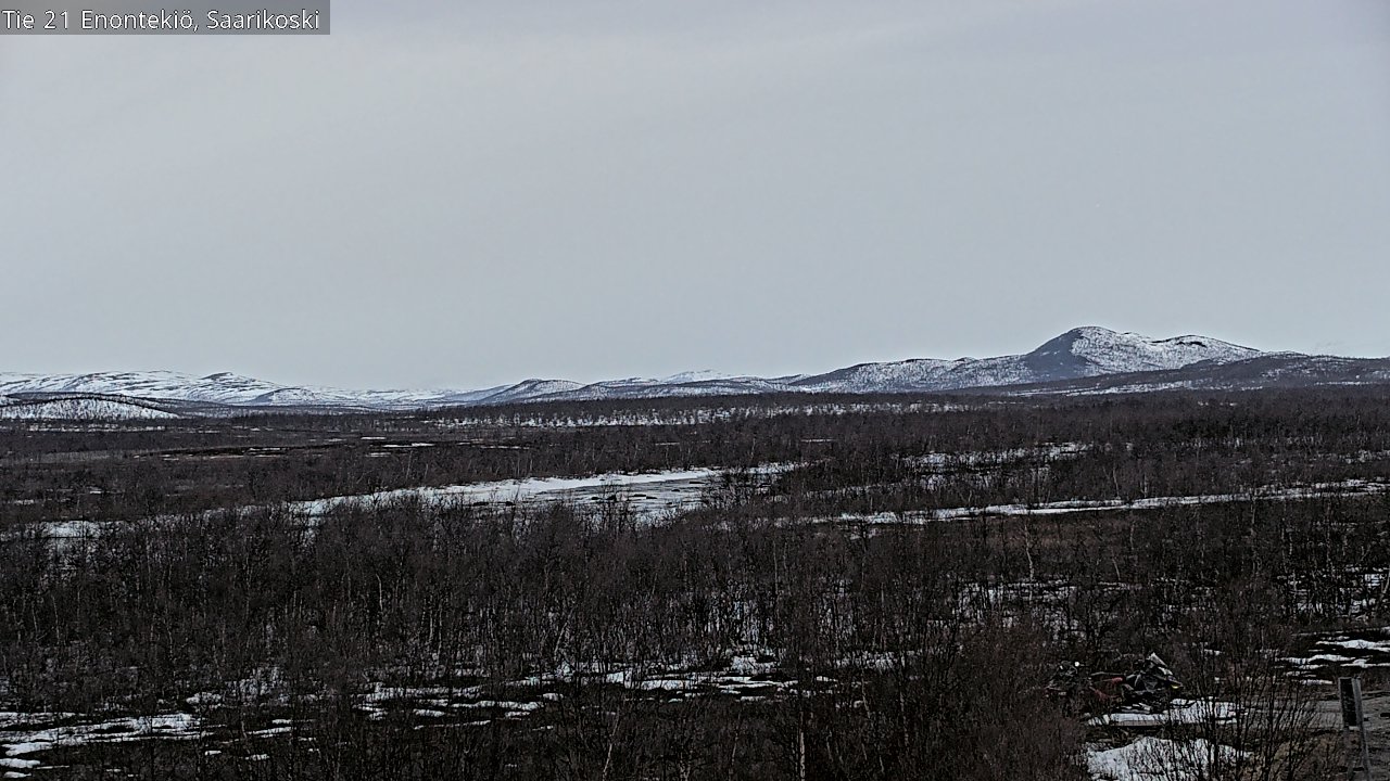 Kelikamerat Kuva Tie 21 Enontekiö, Saarikoski, Enontekiö, Lappi
