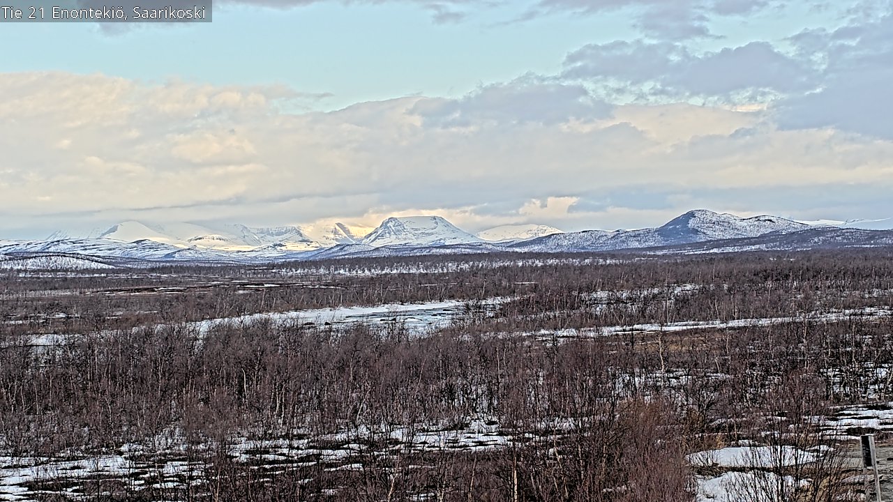 Kelikamerat Kuva Tie 21 Enontekiö, Saarikoski, Enontekiö, Lappi