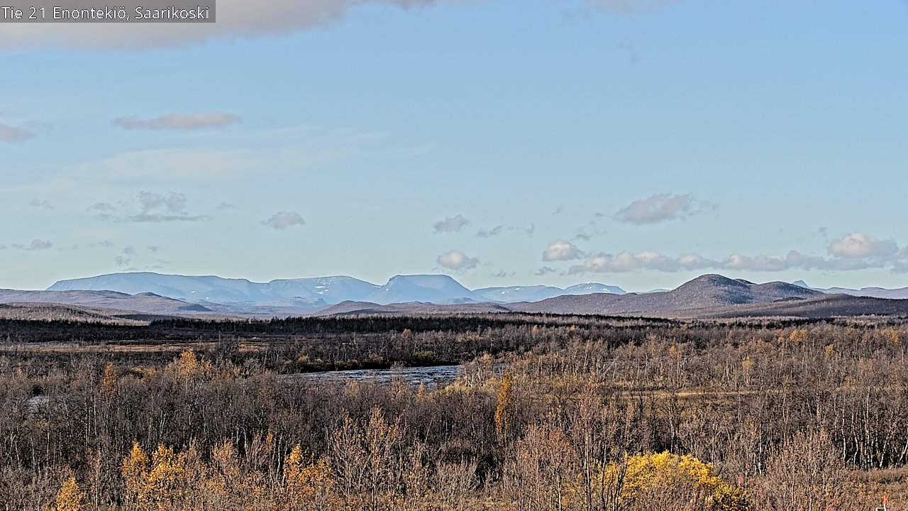 Kelikamerat Kuva Tie 21 Enontekiö, Saarikoski, Enontekiö, Lappi