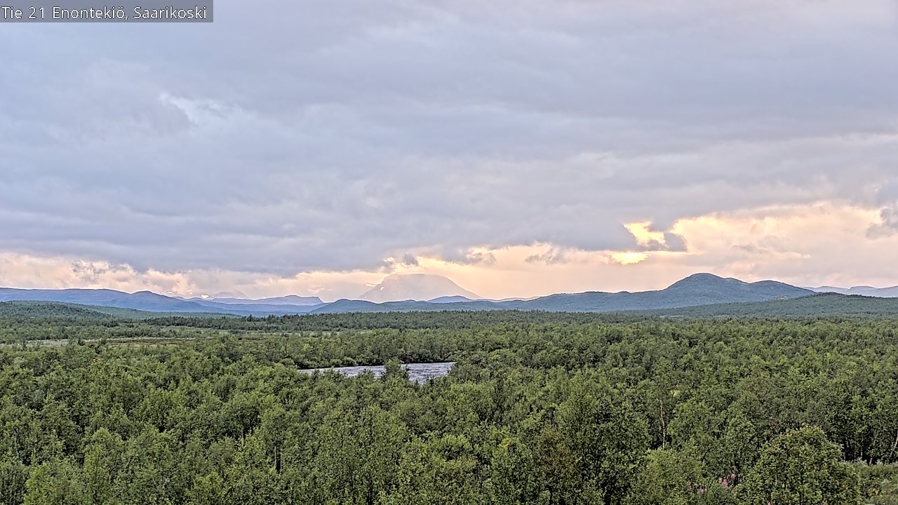 Kelikamerat Kuva Tie 21 Enontekiö, Saarikoski, Enontekiö, Lappi