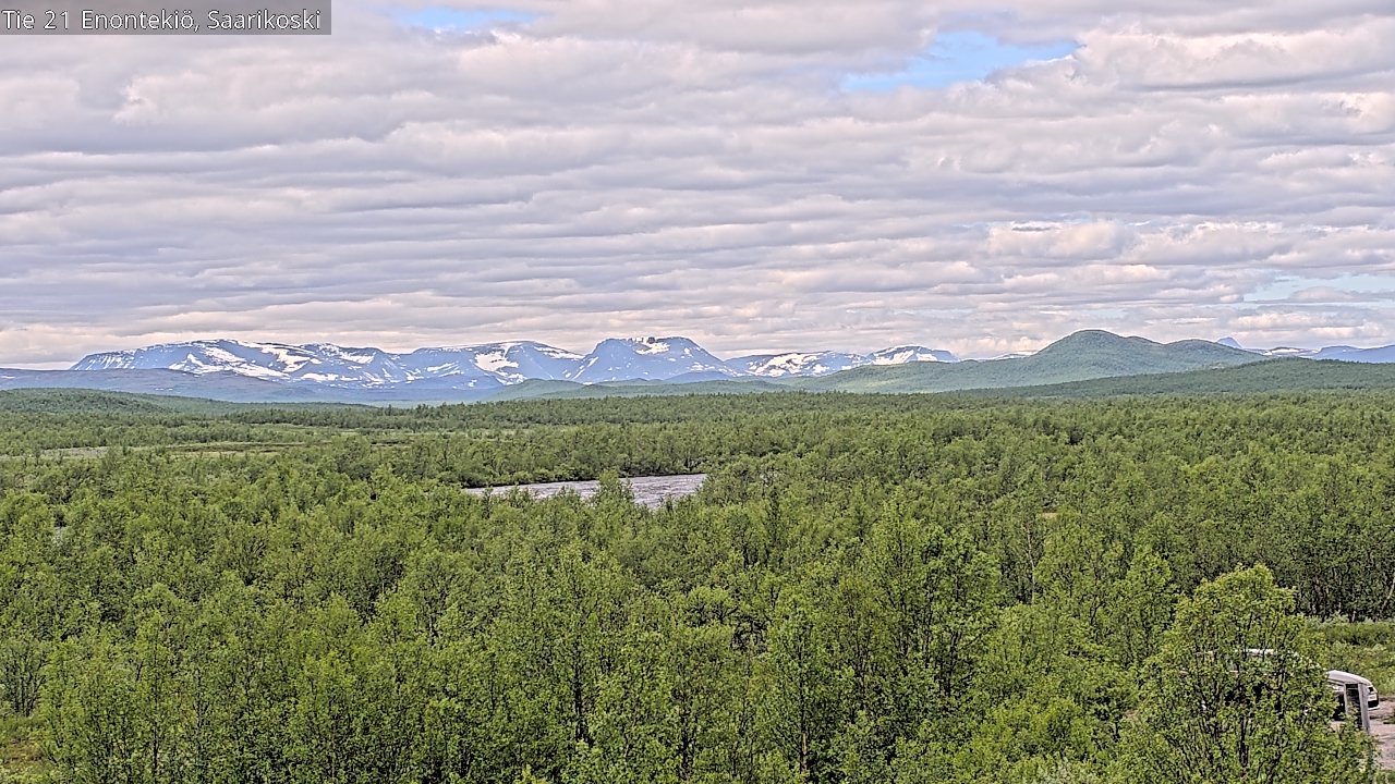 Kelikamerat Kuva Tie 21 Enontekiö, Saarikoski, Enontekiö, Lappi