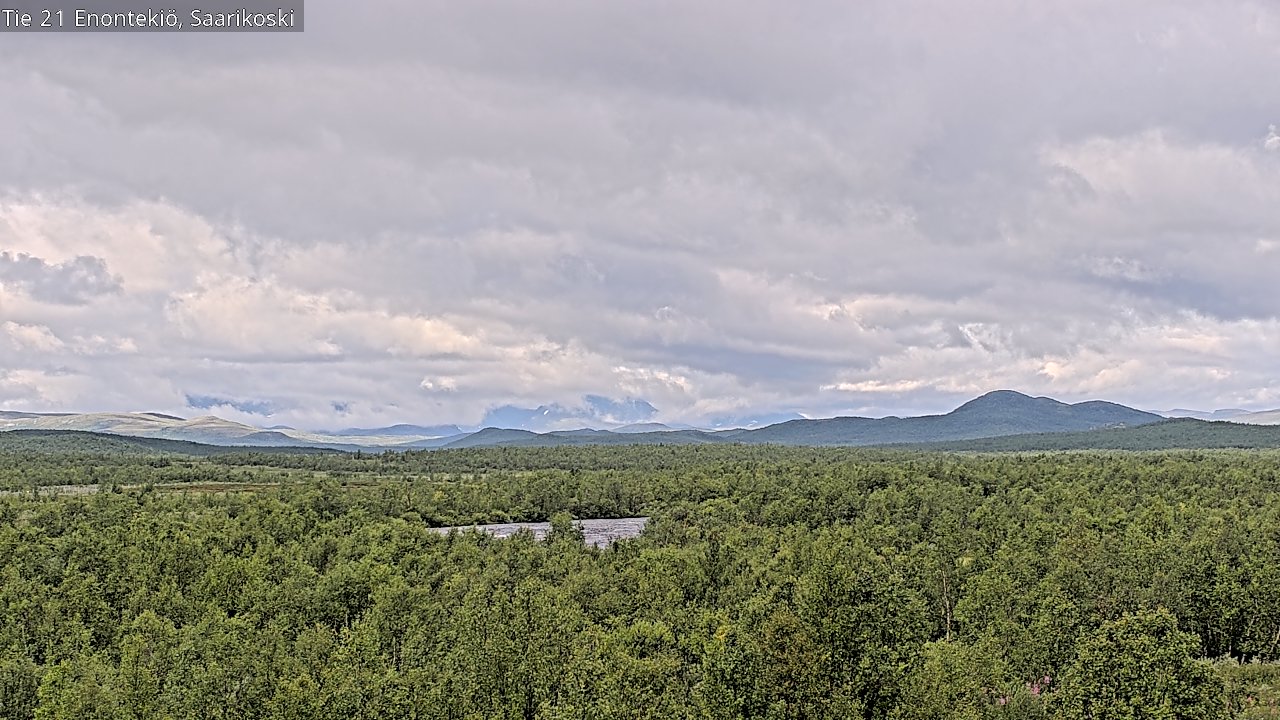 Kelikamerat Kuva Tie 21 Enontekiö, Saarikoski, Enontekiö, Lappi