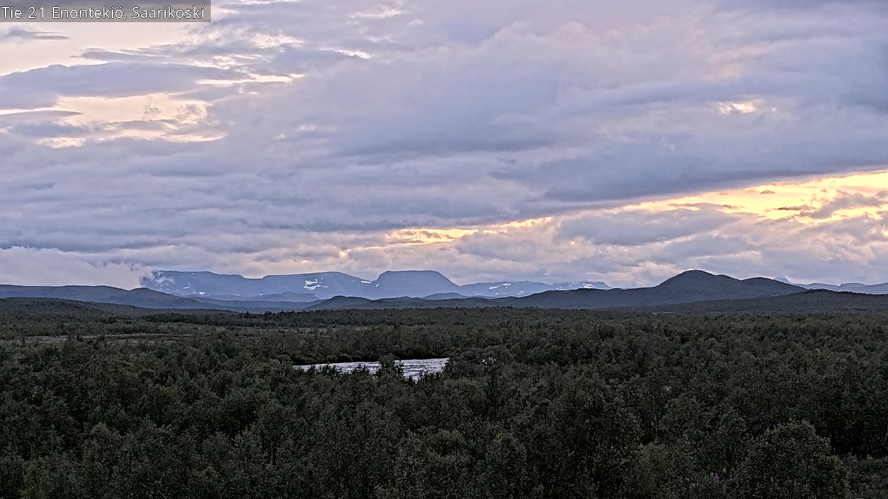 Kelikamerat Kuva Tie 21 Enontekiö, Saarikoski, Enontekiö, Lappi