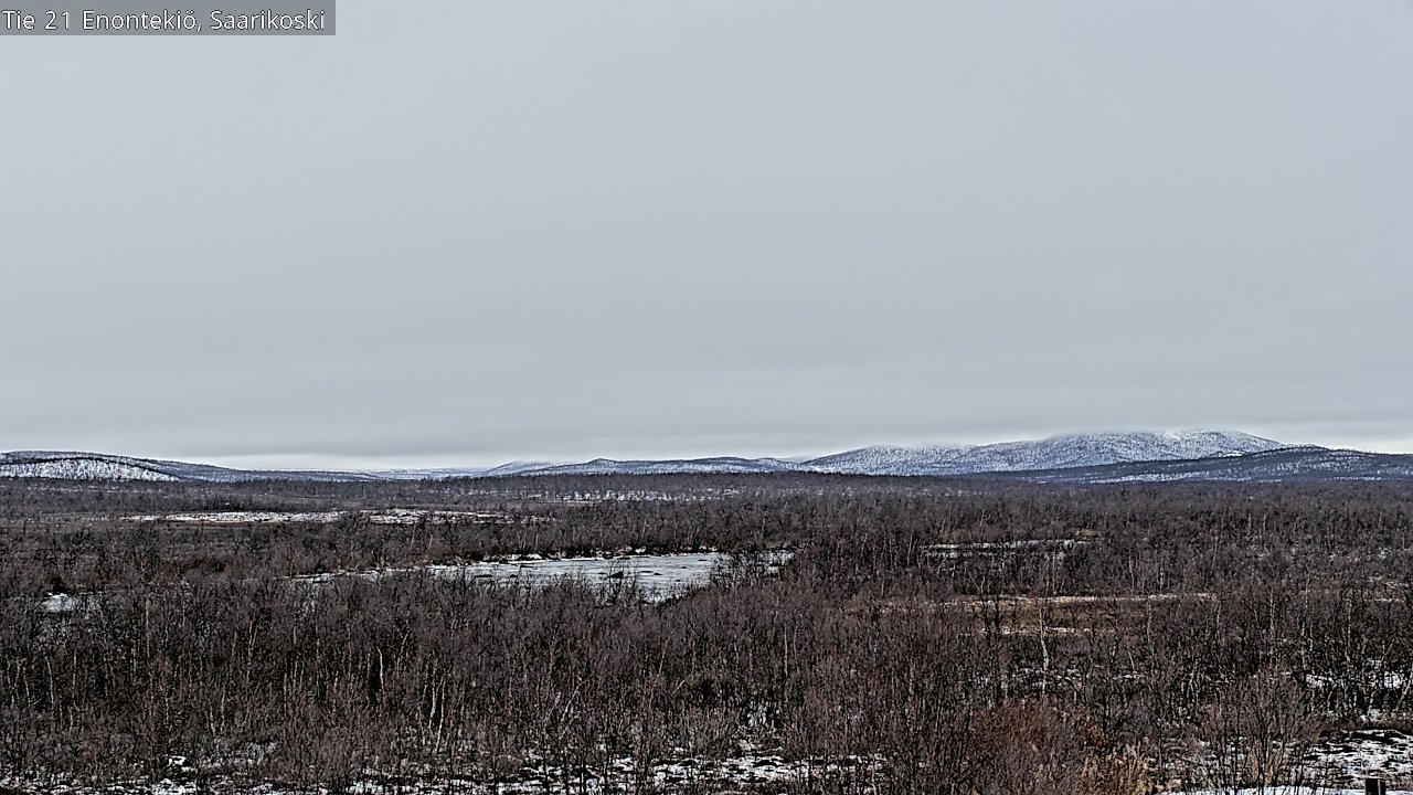 Kelikamerat Kuva Tie 21 Enontekiö, Saarikoski, Enontekiö, Lappi