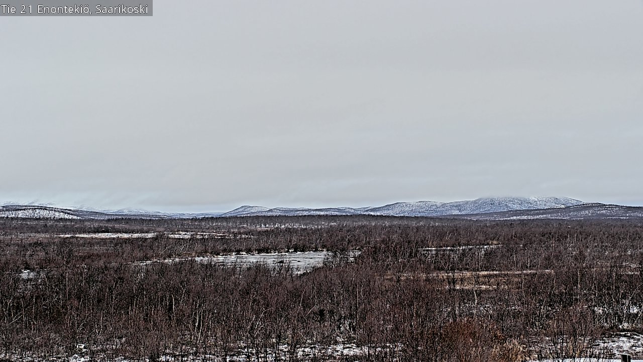 Kelikamerat Kuva Tie 21 Enontekiö, Saarikoski, Enontekiö, Lappi