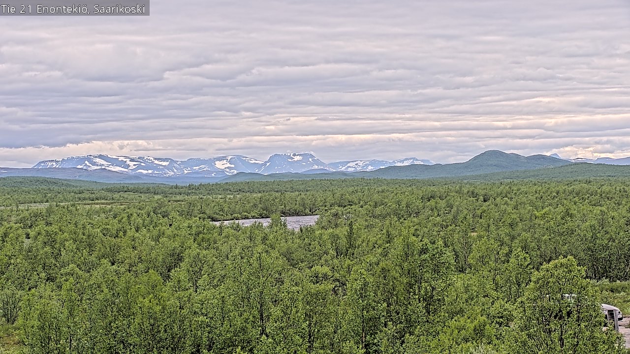 Kelikamerat Kuva Tie 21 Enontekiö, Saarikoski, Enontekiö, Lappi