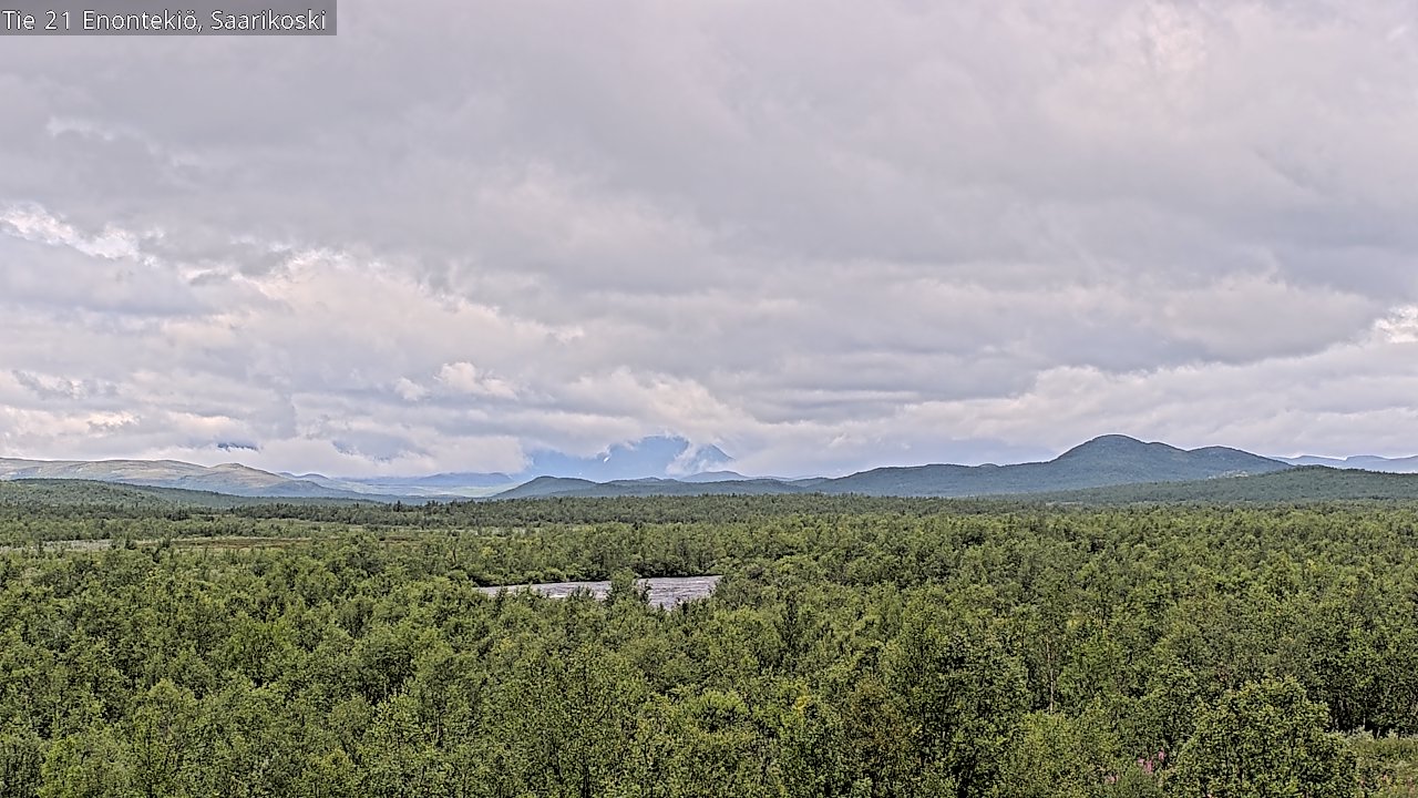 Kelikamerat Kuva Tie 21 Enontekiö, Saarikoski, Enontekiö, Lappi