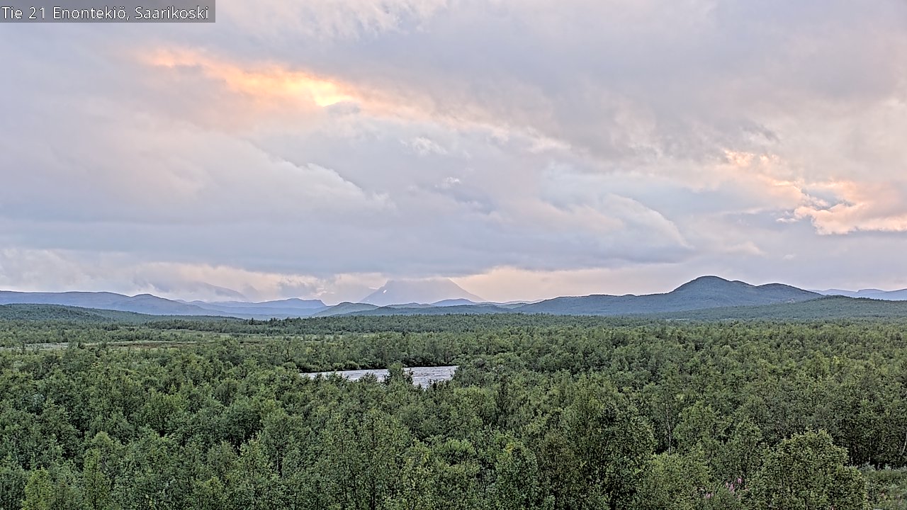 Kelikamerat Kuva Tie 21 Enontekiö, Saarikoski, Enontekiö, Lappi