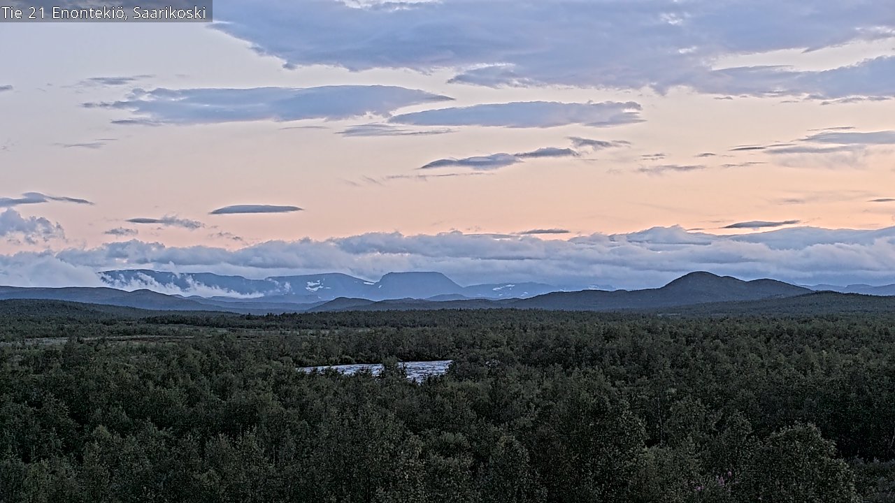 Kelikamerat Kuva Tie 21 Enontekiö, Saarikoski, Enontekiö, Lappi