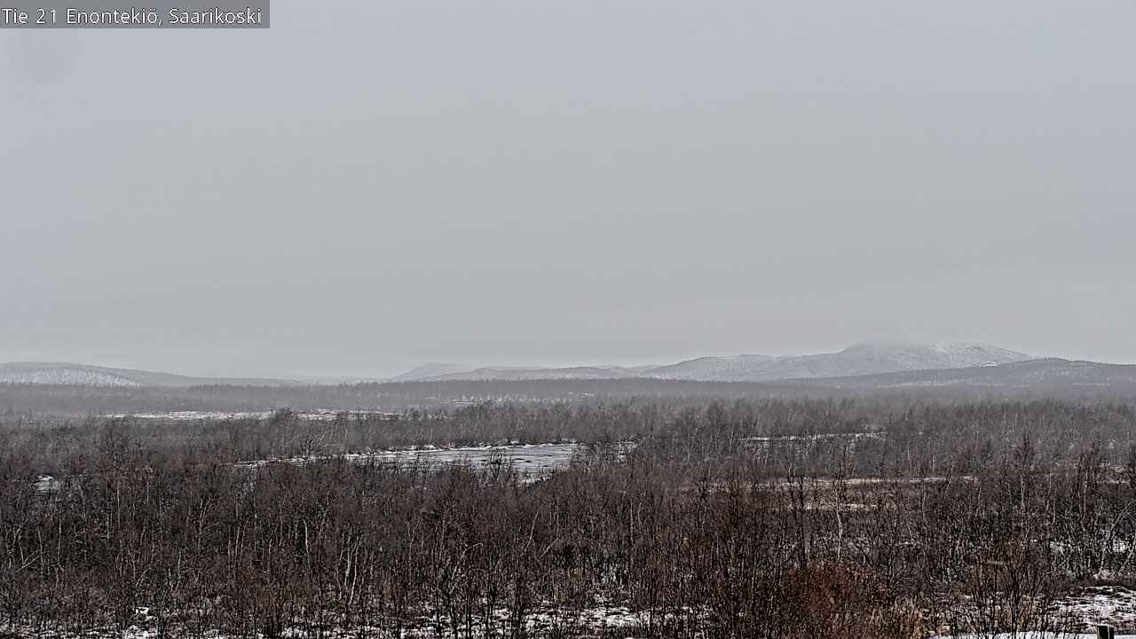 Kelikamerat Kuva Tie 21 Enontekiö, Saarikoski, Enontekiö, Lappi