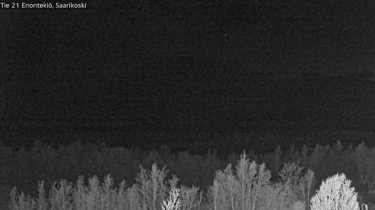 Weather Camera Image Väg 21 Enontekis, Saarikoski, Enontekiö, Lappi