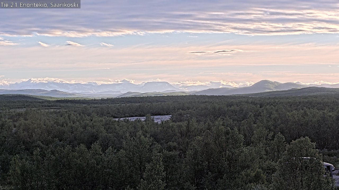 Kelikamerat Kuva Tie 21 Enontekiö, Saarikoski, Enontekiö, Lappi