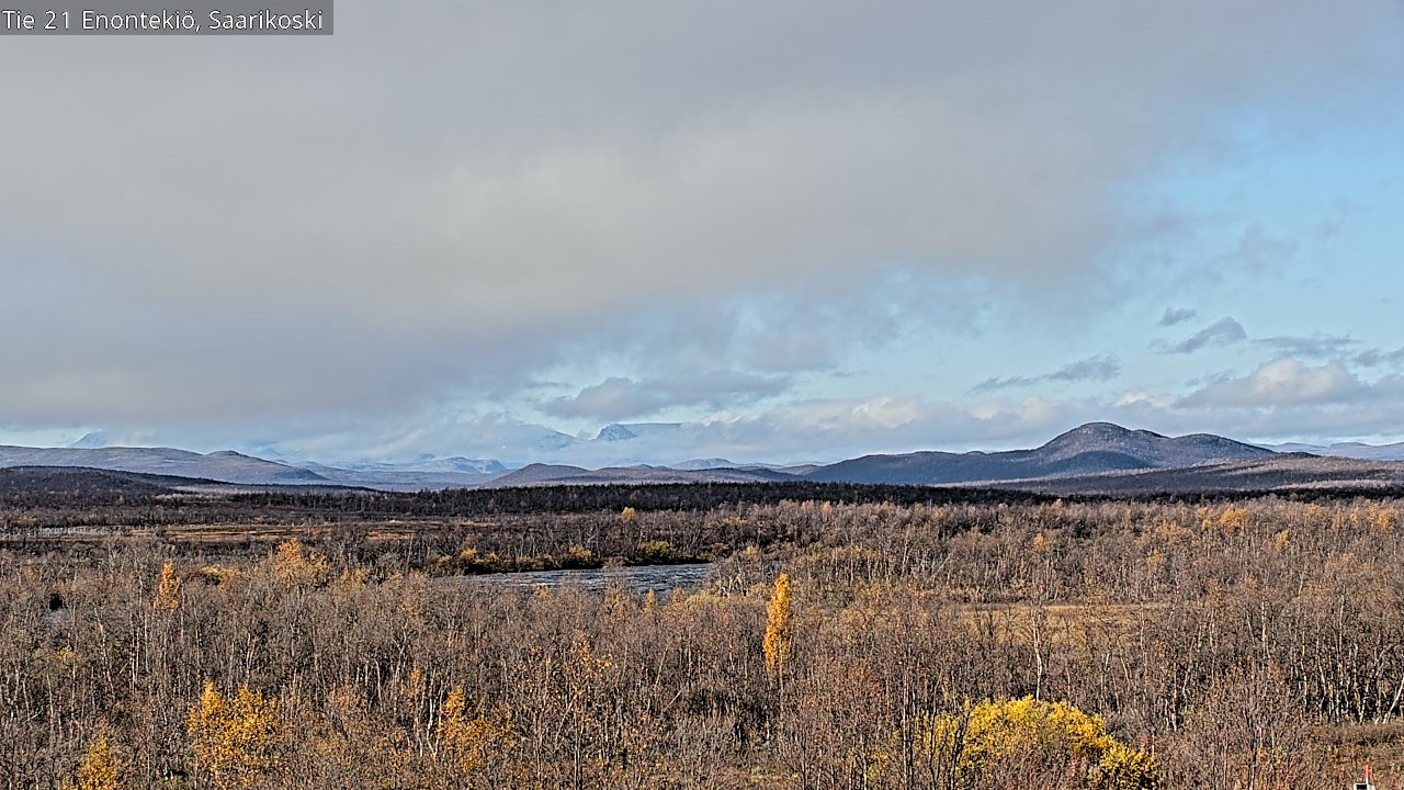 Kelikamerat Kuva Tie 21 Enontekiö, Saarikoski, Enontekiö, Lappi