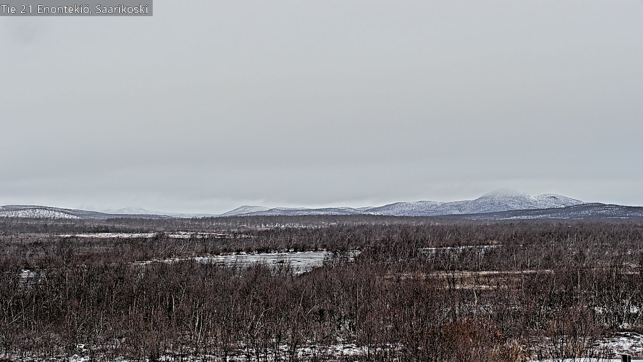 Kelikamerat Kuva Tie 21 Enontekiö, Saarikoski, Enontekiö, Lappi