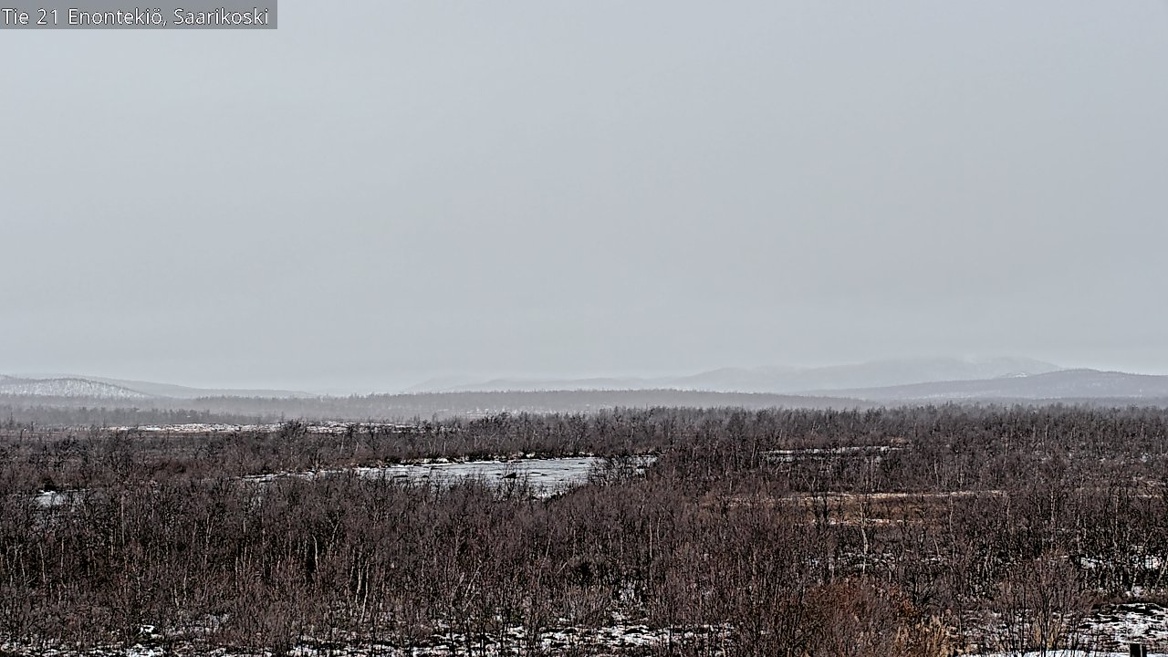 Kelikamerat Kuva Tie 21 Enontekiö, Saarikoski, Enontekiö, Lappi
