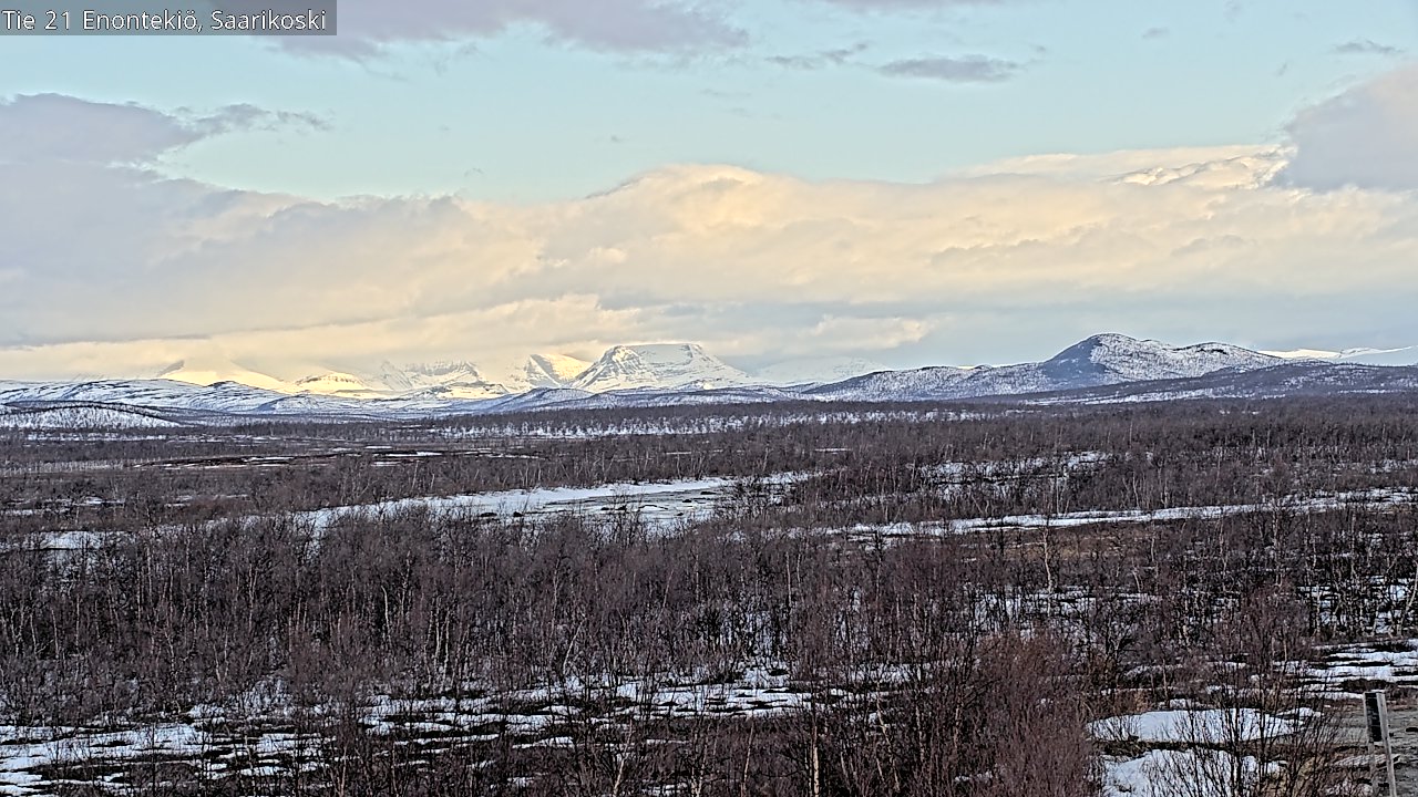 Kelikamerat Kuva Tie 21 Enontekiö, Saarikoski, Enontekiö, Lappi