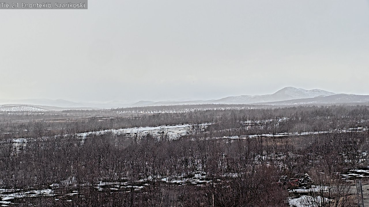 Kelikamerat Kuva Tie 21 Enontekiö, Saarikoski, Enontekiö, Lappi