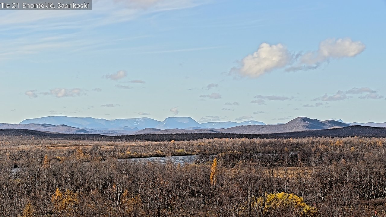 Kelikamerat Kuva Tie 21 Enontekiö, Saarikoski, Enontekiö, Lappi