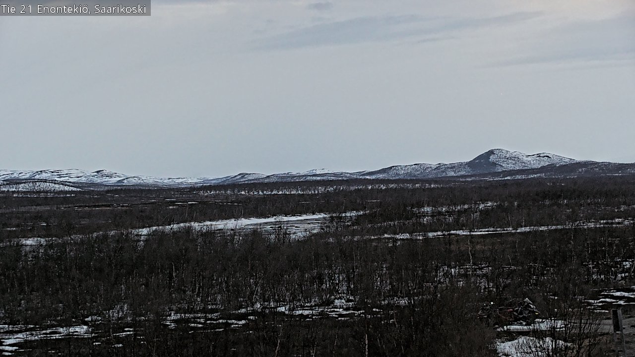 Kelikamerat Kuva Tie 21 Enontekiö, Saarikoski, Enontekiö, Lappi