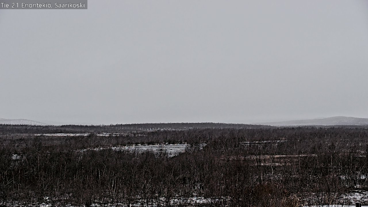 Kelikamerat Kuva Tie 21 Enontekiö, Saarikoski, Enontekiö, Lappi