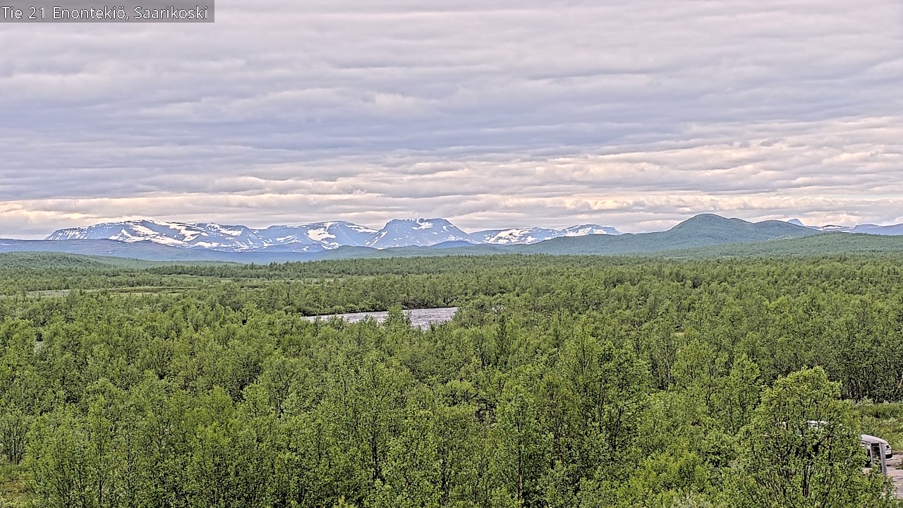 Kelikamerat Kuva Tie 21 Enontekiö, Saarikoski, Enontekiö, Lappi