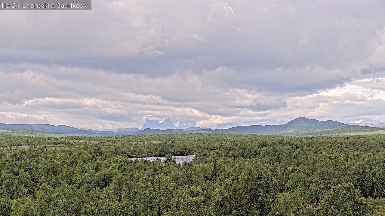 Kelikamerat Kuva Tie 21 Enontekiö, Saarikoski, Enontekiö, Lappi